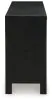 Ashley Furniture A4000575 Cliffiings - Accent Cabinet - Black / Natural