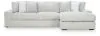 Ashley Furniture 25903S7 Ashley Furniture 25903S7 Stupendous - 2-Piece Sectional With RAF Corner Chaise - Alloy