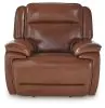 Ashley Furniture U1120413 Healy Pier - Power Recliner / Adj Headrest - Chocolate