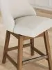 Ashley Furniture D974-324 Cabalynn - Upholstered Swivel Barstool (Set of 2) - Oatmeal / Light Brown