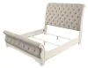 Ashley Furniture B743B4 Ashley Furniture B743B4 Realyn - Queen Upholstered Sleigh Bed - Chipped White