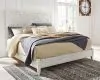 Ashley Furniture B181B10 Ashley Furniture B181B10 Paxberry - King Panel Bed - Whitewash