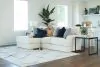 Jackson Furniture Industries 2470/75/42-21 Jackson Furniture Industries 2470/75/42-21 Polaris - 2 Piece Sofa Chaise (RSF Loveseat / LSF Chaise) - Sugar