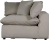 Jackson Furniture Industries 4445/31/59/28-26 Jackson Furniture Industries 4445/31/59/28-26 Posh - 5 Piece Modular Sectional With 2 Armless, 2 Corners, 1 Cocktail Ottoman - Dove