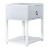 Liberty Furniture 2030WH-AT2126 Liberty Furniture 2030WH-AT2126 East End - 1 Drawer 1 Shelf Accent Table - Wirebrushed White