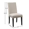 New Classic D162-SC-NAT Crispin - Dining Chair (Set of 2) - Natural Beige