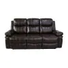 New Classic U6023-30P1-BRN Kellen - Sofa With Drop Down Tray & Power Footrest - Brown