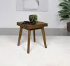 Coaster Fine Furniture 707797 Westerly - Square Wood Side End Table - Walnut Brown