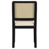 Coaster Fine Furniture 108932BLK Arini - Rattan Cane Dining Side Chair (Set of 2) - Black