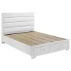 Coaster Fine Furniture 203510KE-S5 Felicity - 5 Piece Eastern King Platform Bedroom Set - White