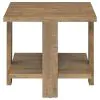 Coaster Fine Furniture 707718-S3 Dawn - 3 Piece Round Coffee And End Table Set - Mango Brown