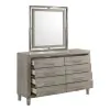 New Classic 00-B1248-DM New Classic 00-B1248-DM Lennox - Dresser & Mirror - Gray / Silver