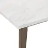 Liberty Furniture 618-T3864 Edison - Rectangular Leg Table With Faux Marble Top - Brownstone