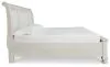 Ashley Furniture B742/31/36/78/76/95 Ashley Furniture B742/31/36/78/76/95 Robbinsdale - 5 Pc. - Dresser, Mirror, California King Sleigh Bed With 2 Storage Drawers - Antique White