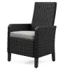 Ashley Furniture P792-601A Beachcroft - Arm Chair With Cushion (Set of 2) - Black / Light Gray