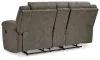 Ashley Furniture 3720394 Laresview - Dbl Reclining Loveseat with Console - Fossil