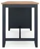 Ashley Furniture D399-13 Ashley Furniture D399-13 Gesthaven - Rectangular Dining Room Counter Table - Natural / Blue