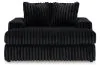 Ashley Furniture 9810315 Midnight-Madness - Oversized Chaise - Onyx
