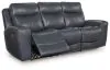 Ashley Furniture PCU1210015 Bexhurst - Power Reclining Sofa With Adjustable Headrest - Admiral