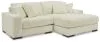Ashley Furniture 21104S4 Ashley Furniture 21104S4 Lindyn - Right Arm Facing Corner Chaise 2 Pc Sectional - Ivory