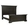 Pulaski Furniture P012-BR-K3 Pulaski Furniture P012-BR-K3 Caldwell - Traditional King Bed - Dark Wood