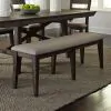 Liberty Furniture 152-C9001B Liberty Furniture 152-C9001B Double Bridge - Dining Bench - Dark Chestnut