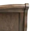 Liberty Furniture 589-BR-KSL Liberty Furniture 589-BR-KSL Rustic Traditions - King Sleigh Bed - Dark Brown