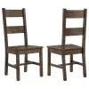 CoasterEveryday 107042 Coleman - Dining Side Chair (Set of 2) - Rustic Golden Brown