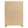Coaster Fine Furniture 224775 Caraway - 4-Drawer Bedroom Chest - White