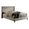 Furniture of America CM7677GY-EK-BED-VN Anabelle - Eastern King Bed - Warm Gray