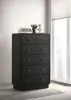 Coaster Fine Furniture 223665 Cavelle - 5-Drawer Chest Of Drawers - Black