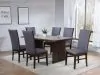 Coaster Fine Furniture 193591-S7 Sherwood - 7 Piece Rectangular Dining Table Set - Brown / Dark Gray