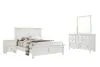 New Classic 02-044W-14N New Classic 02-044W-14N Tamarack - Eastern King 4 Piece Bedroom Set (Bed, Dresser, Mirror, Nighstand) - White