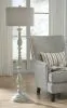 Ashley Furniture L235341 Bernadate - Poly Floor Lamp - Whitewash