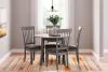 Ashley Furniture D194/15/01(4) Shullden - 5 Pc. - Drop Leaf Table, 4 Side Chairs - Gray