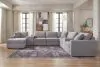 Ashley Furniture 92104S43 Ashley Furniture 92104S43 Modmax - 8-Piece Sectional With Laf Corner Chaise And Storage Consoles - Granite