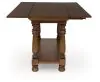 Ashley Furniture T609-4 Sturlayne - Flip Top Sofa Table - Brown