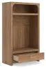 Ashley Furniture W1121-79 Dovander - Hall Tree With Storage Bench - Brown