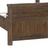 Samuel Lawrence Furniture S918-YBR-K2 Cambridge - Full Panel Bed - Brown