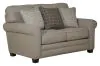 Jackson Furniture Industries 327902-1928/18-2085/18 Lewiston - Loveseat - Cement