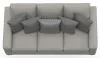 Jackson Furniture Industries 230103-1625/18-2574/58 Hyde Park - Sofa - Stone