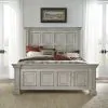 Liberty Furniture 361W-BR-CPB Liberty Furniture 361W-BR-CPB Big Valley - California King Panel Bed - Whitestone