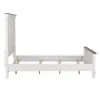 Liberty Furniture 417-BR-KPB Liberty Furniture 417-BR-KPB Allyson Park - King Panel Bed - Wirebrushed White / Charcoal