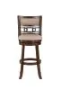 New Classic S1701-BS-CHY New Classic S1701-BS-CHY Gia - Swivel Barstool - Cherry / Brown - Fabric