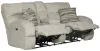 Jackson Furniture Industries 63599-1934/16-2317/48 Ashland - Power Lay Flat Reclining Console Loveseat - Buff