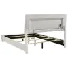 CoasterEssence 203500Q-S5 Felicity - Queen 5 Piece Bedroom Set - White High Gloss