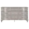 CoasterElevations 223393 Evangeline - 9-Drawer Dresser - Silver Oak