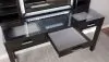 Furniture of America FOA-DK5685DG-PK Stephanie - Vanity Set - Obsidian Gray