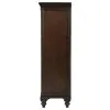 Coaster Fine Furniture 223637 Andover - 6-Drawer Tempered Glass Door Chest - Dark Oak