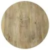 Coaster Fine Furniture 710608 Touhy - Round Solid Wood Cocktail Coffee Table - Natural Mango